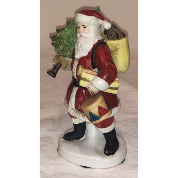 Vintage 1984 Enesco The “Santa Claus Shoppe” Very Good Condition! - Picture 2 of 5